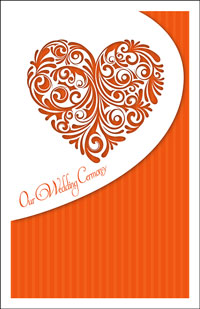 Wedding Program Cover Template 6G - Graphic 7